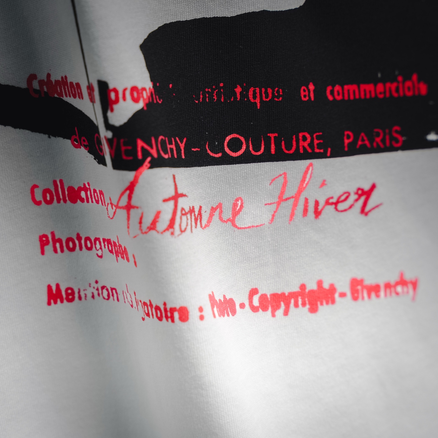 Given graphic  t-shirt