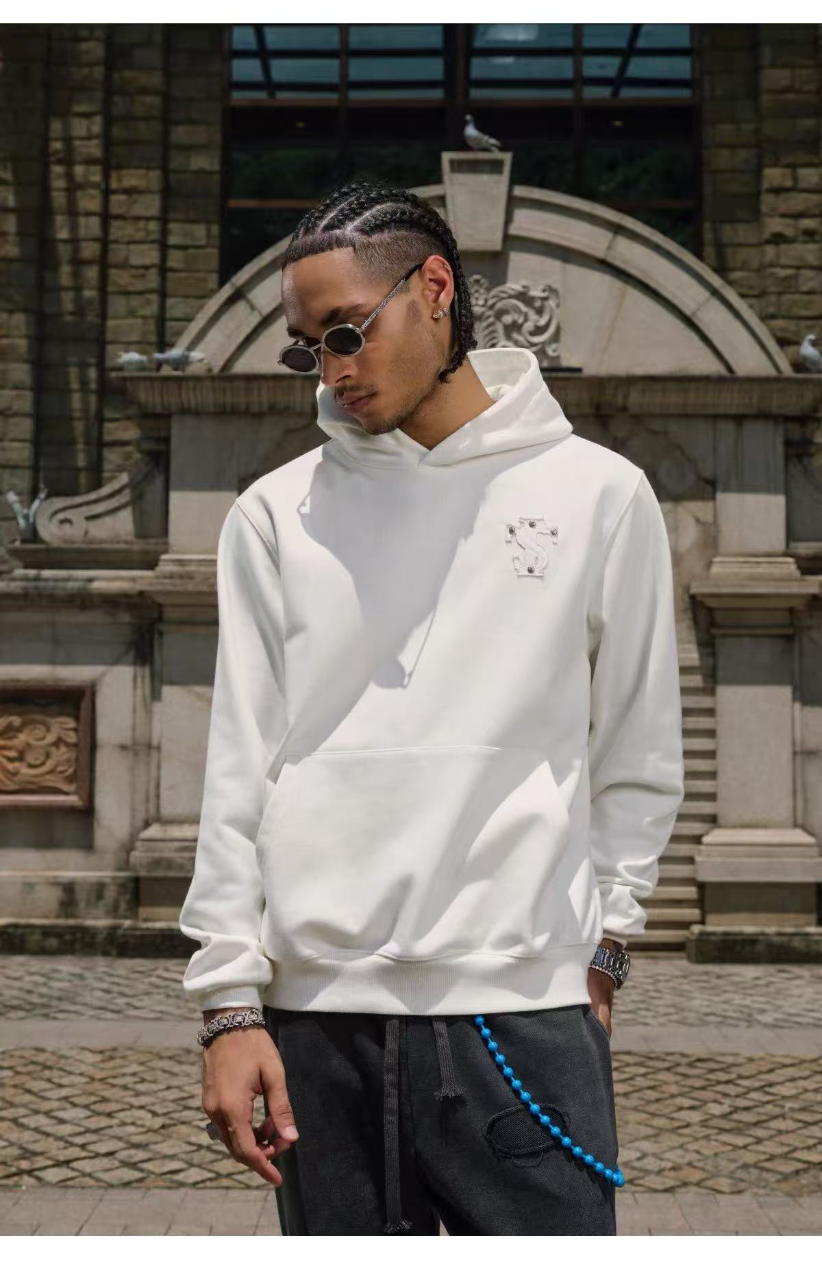 Stk applique hoodie