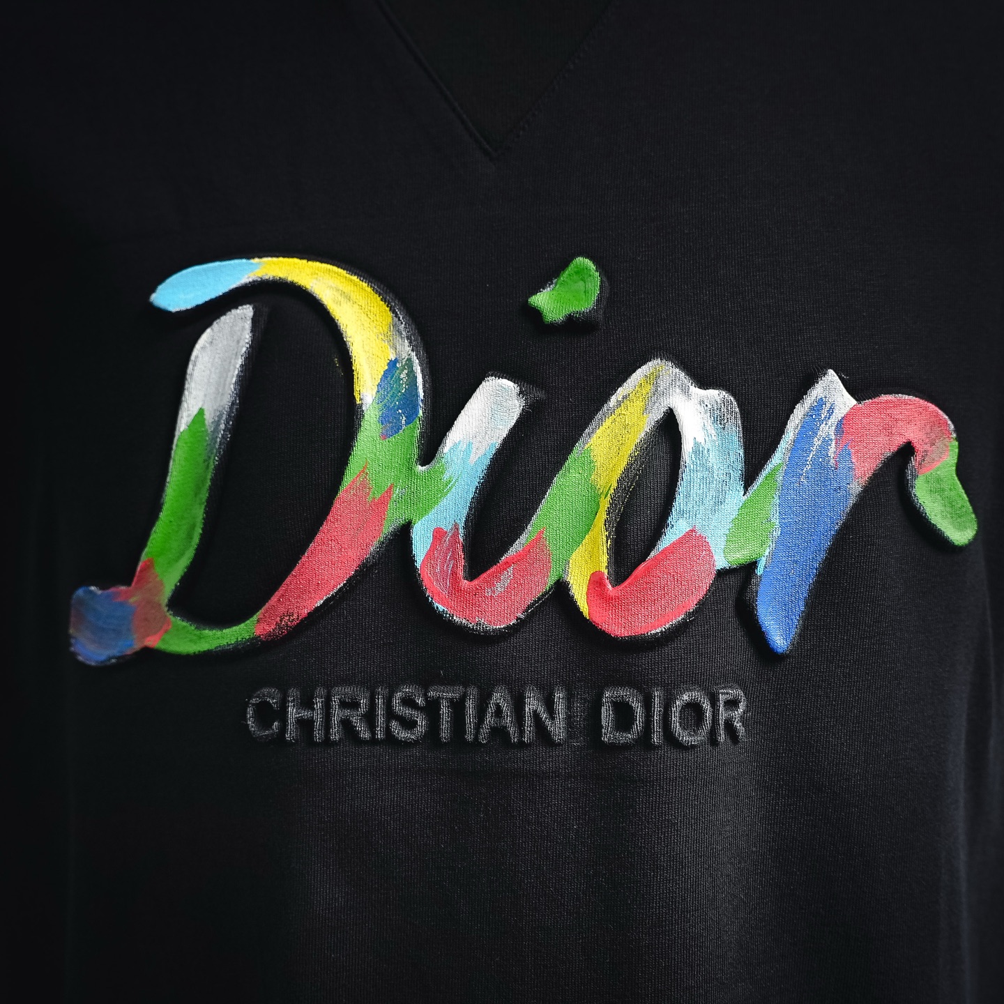 CD emboosed t-shirt