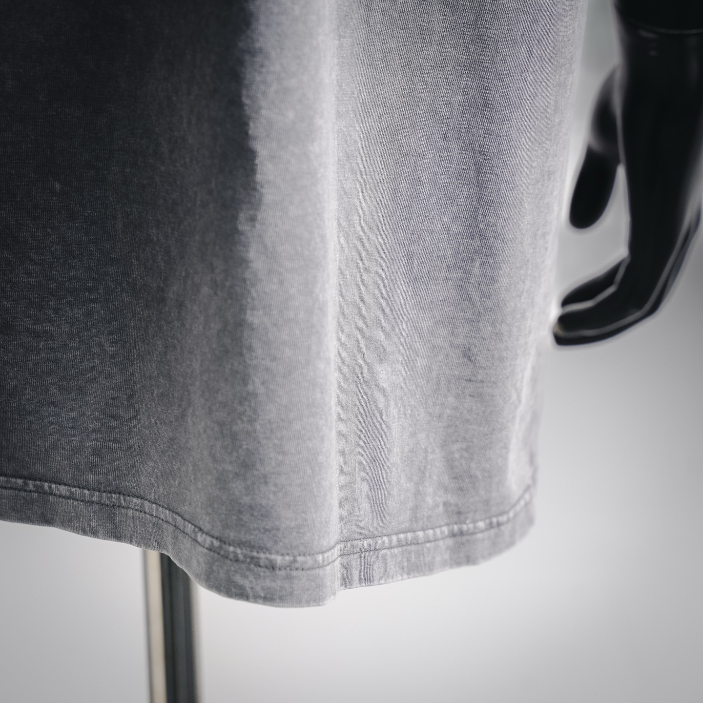 Stone washed distressed t-shirt