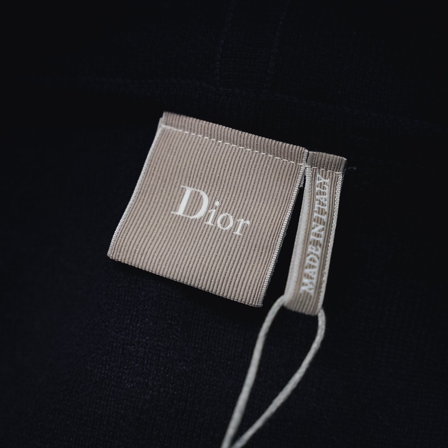 CD all-over jacquard coat