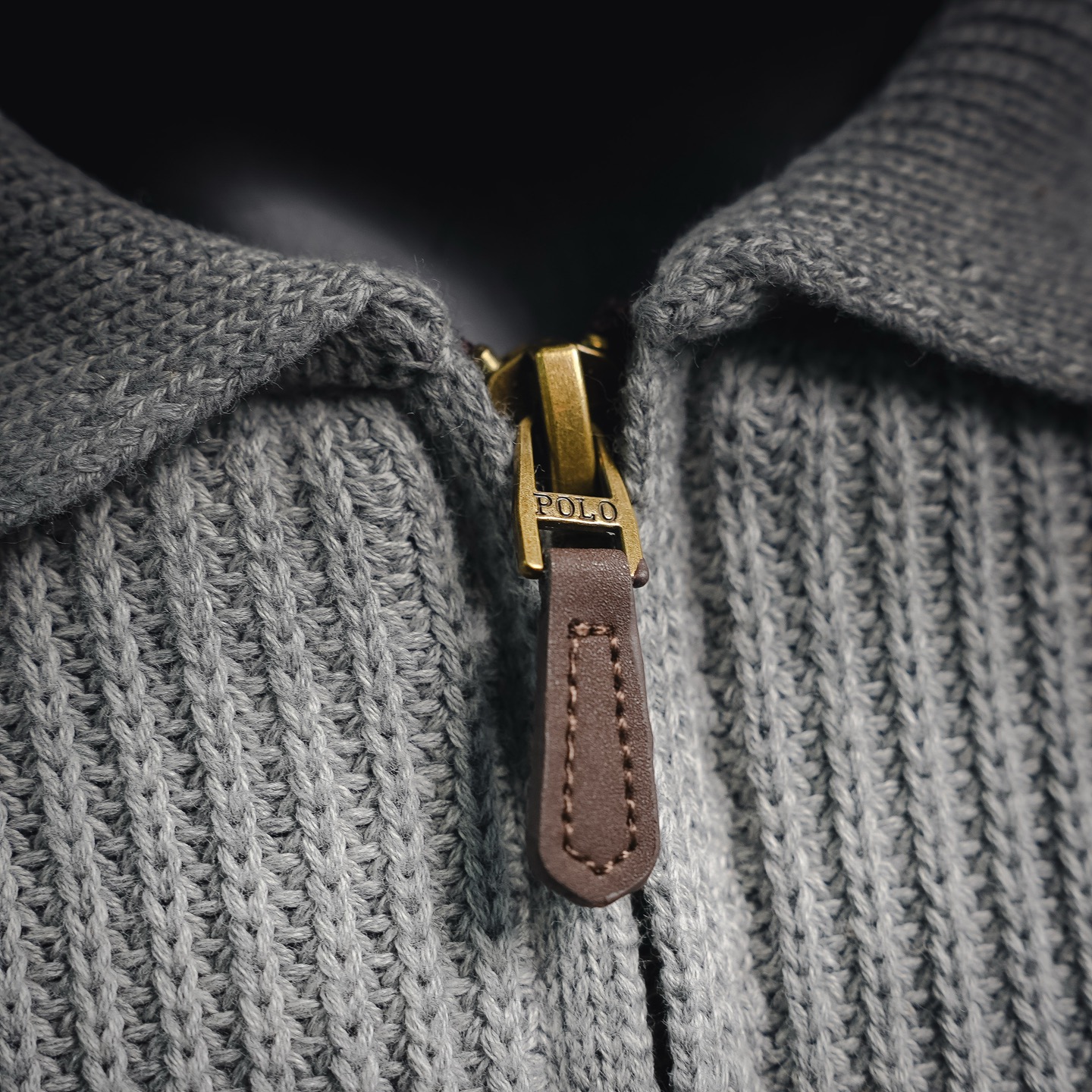 Ralph half-zip knit Polo