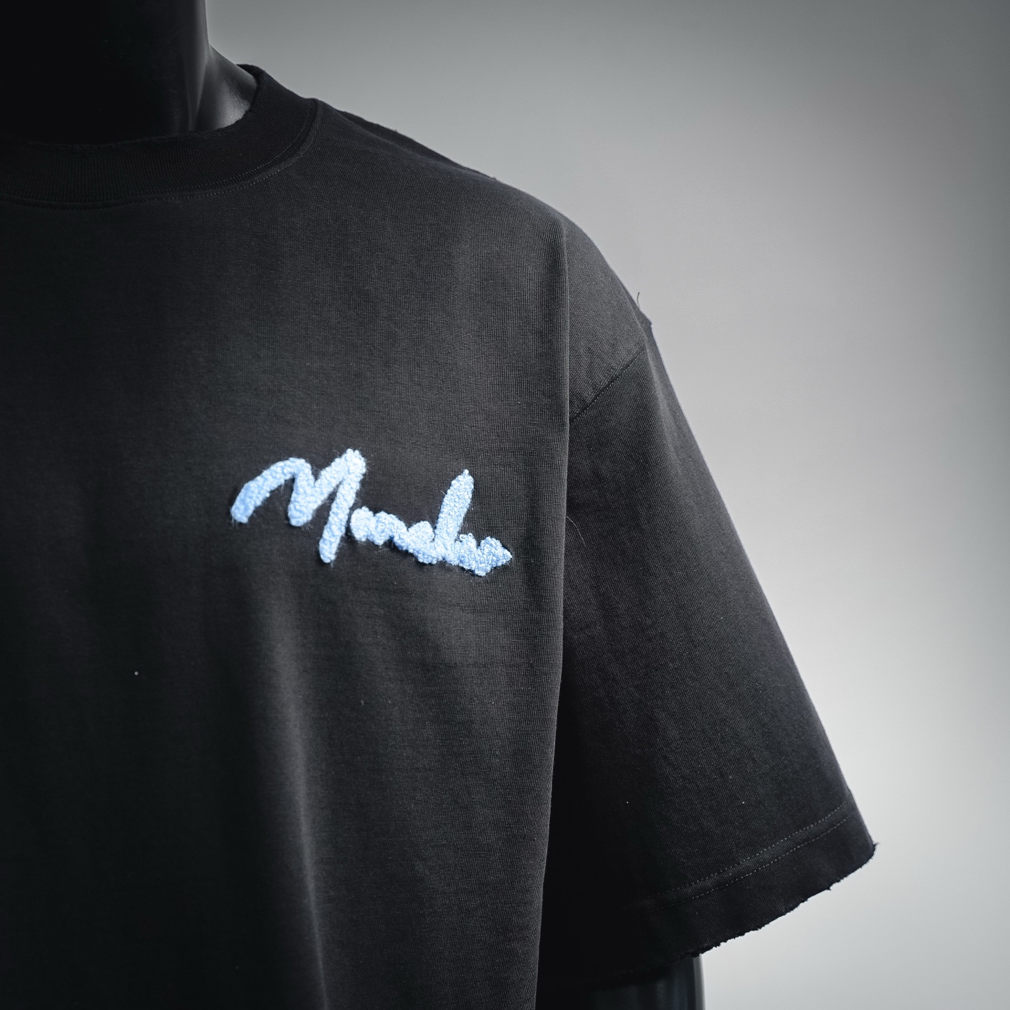 Mon gradient embroidered t-shirt