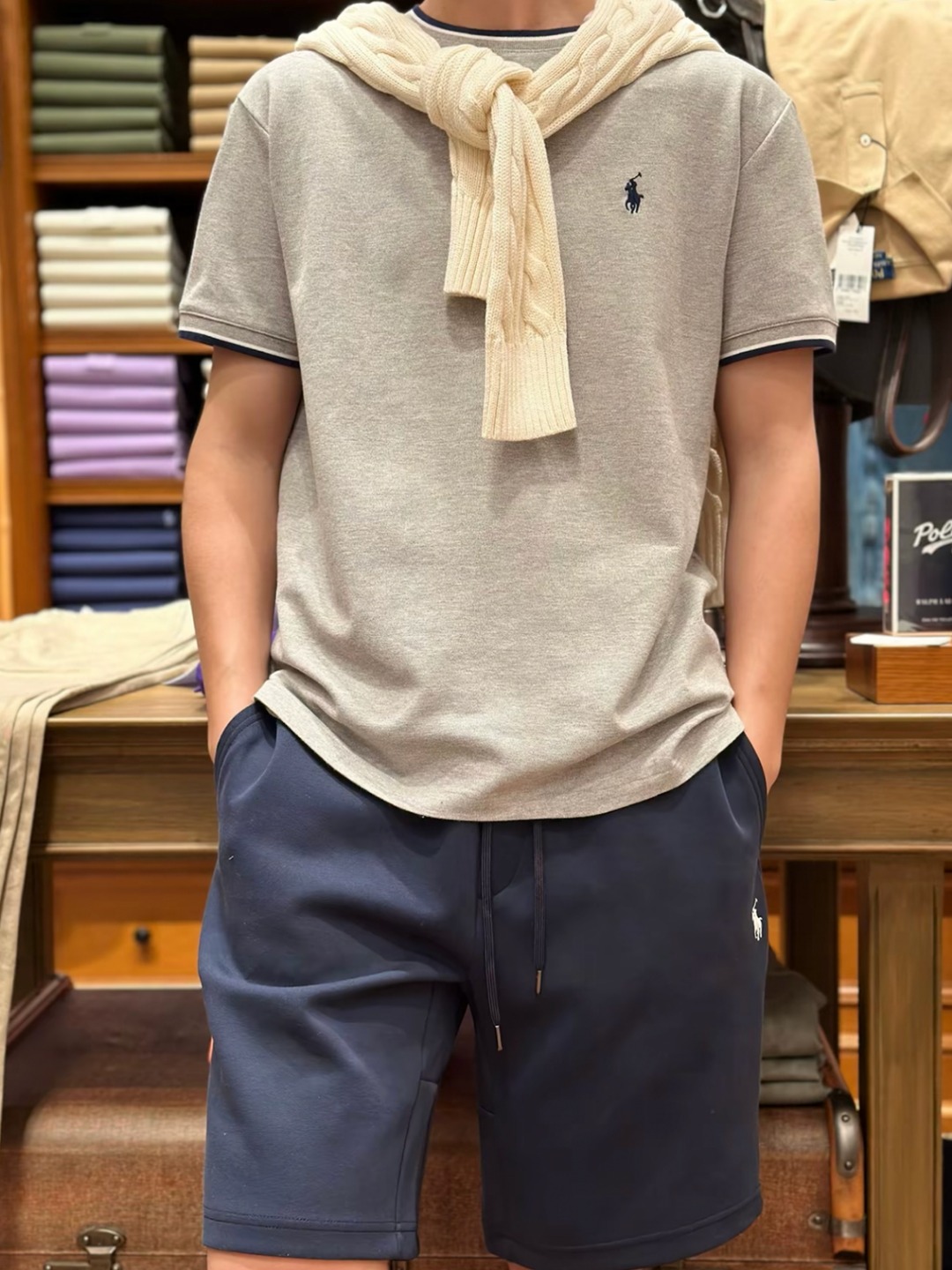 Ralph logo embroidered t-shirt