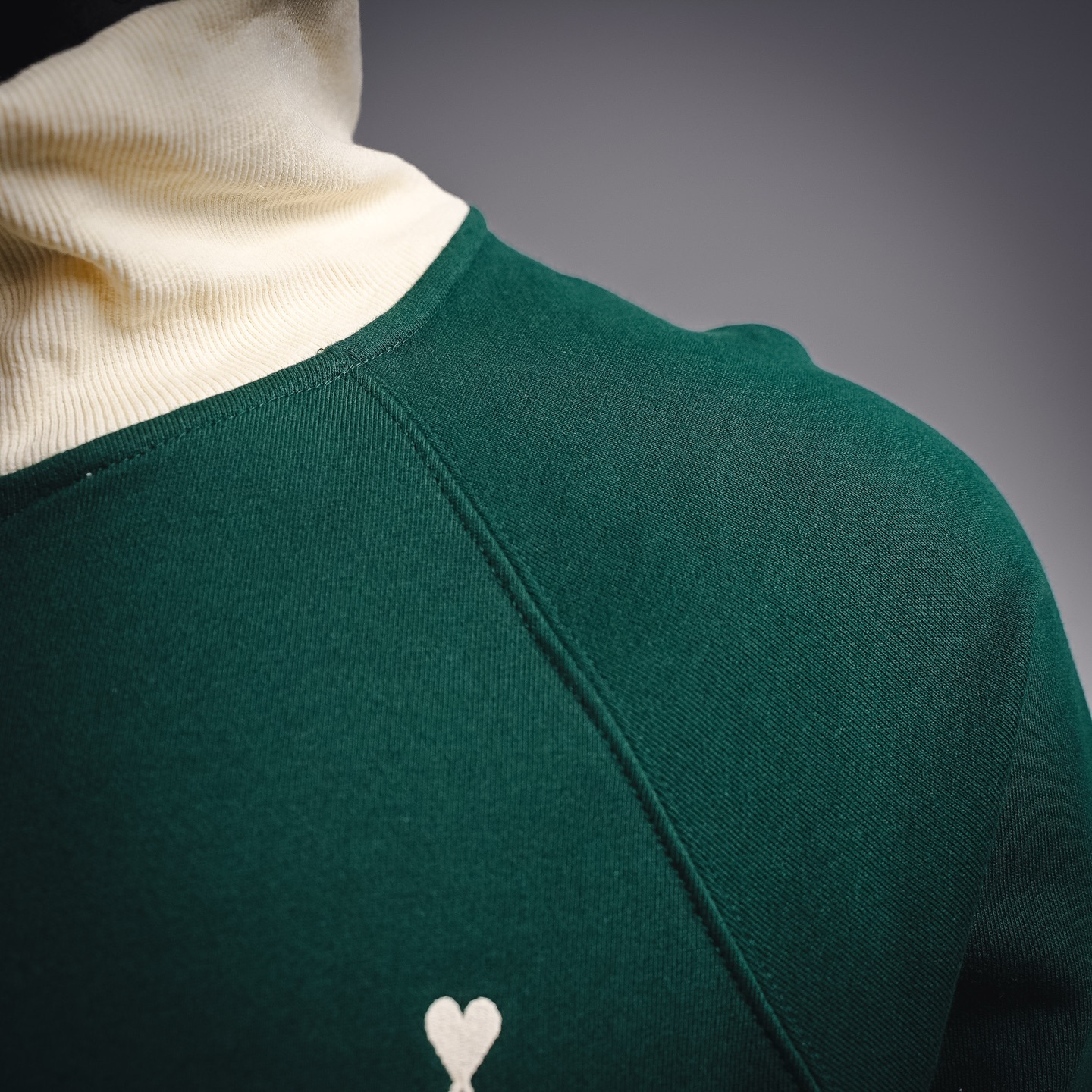Ami contrast preppy jacket