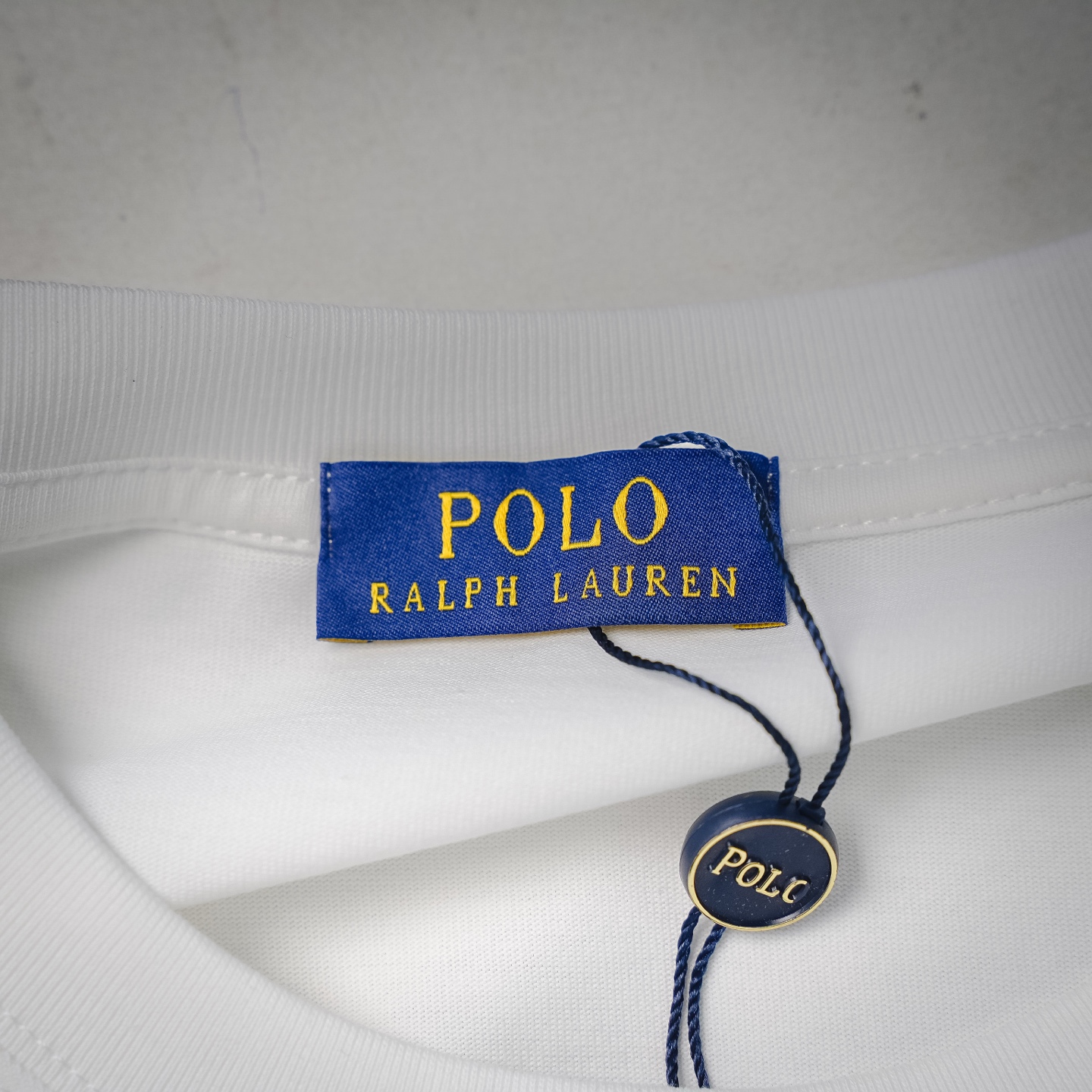Ralph letter embroidered t-shirt