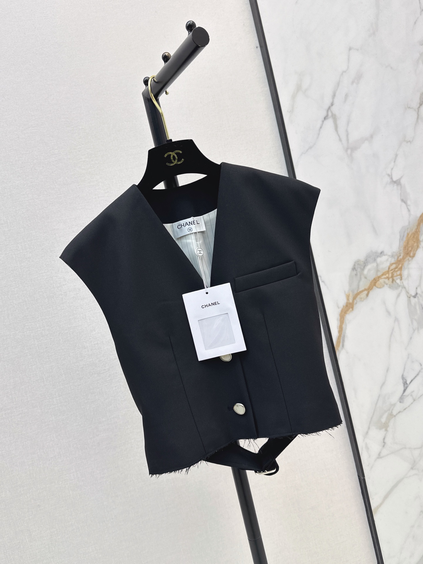 Chan 26ss beading vest