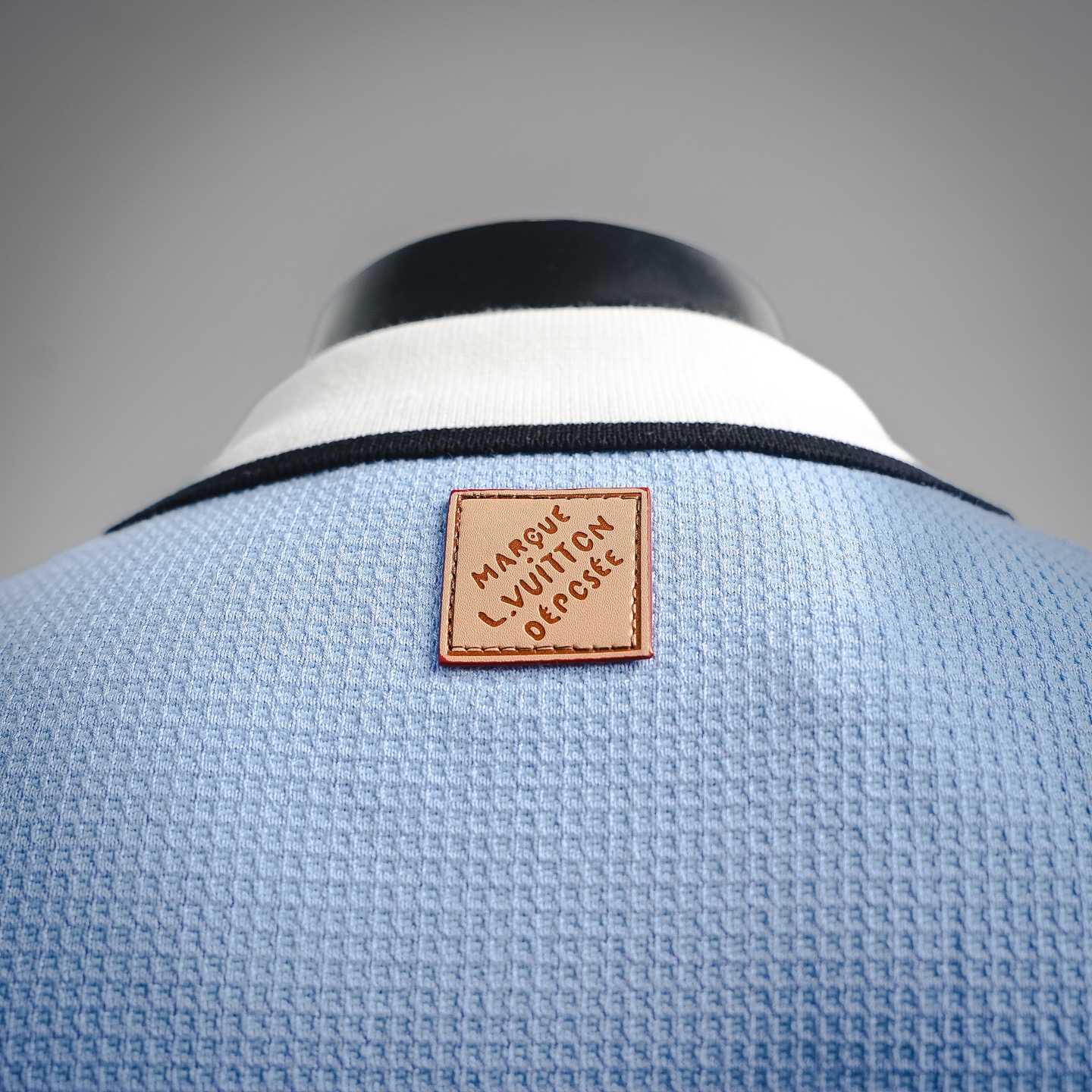 Louis pocket badge knit t-shirt
