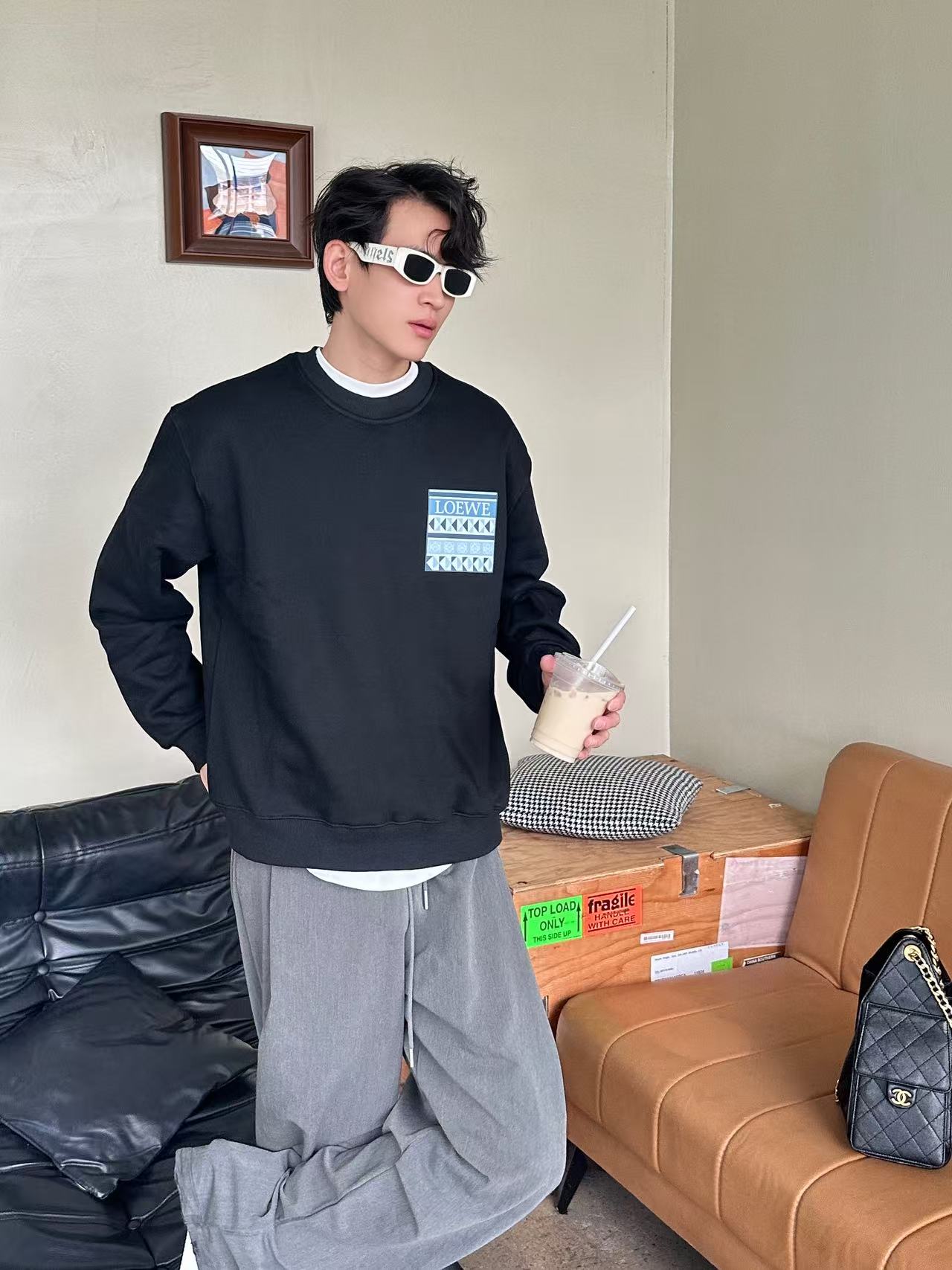 Loe printed sweatshirt