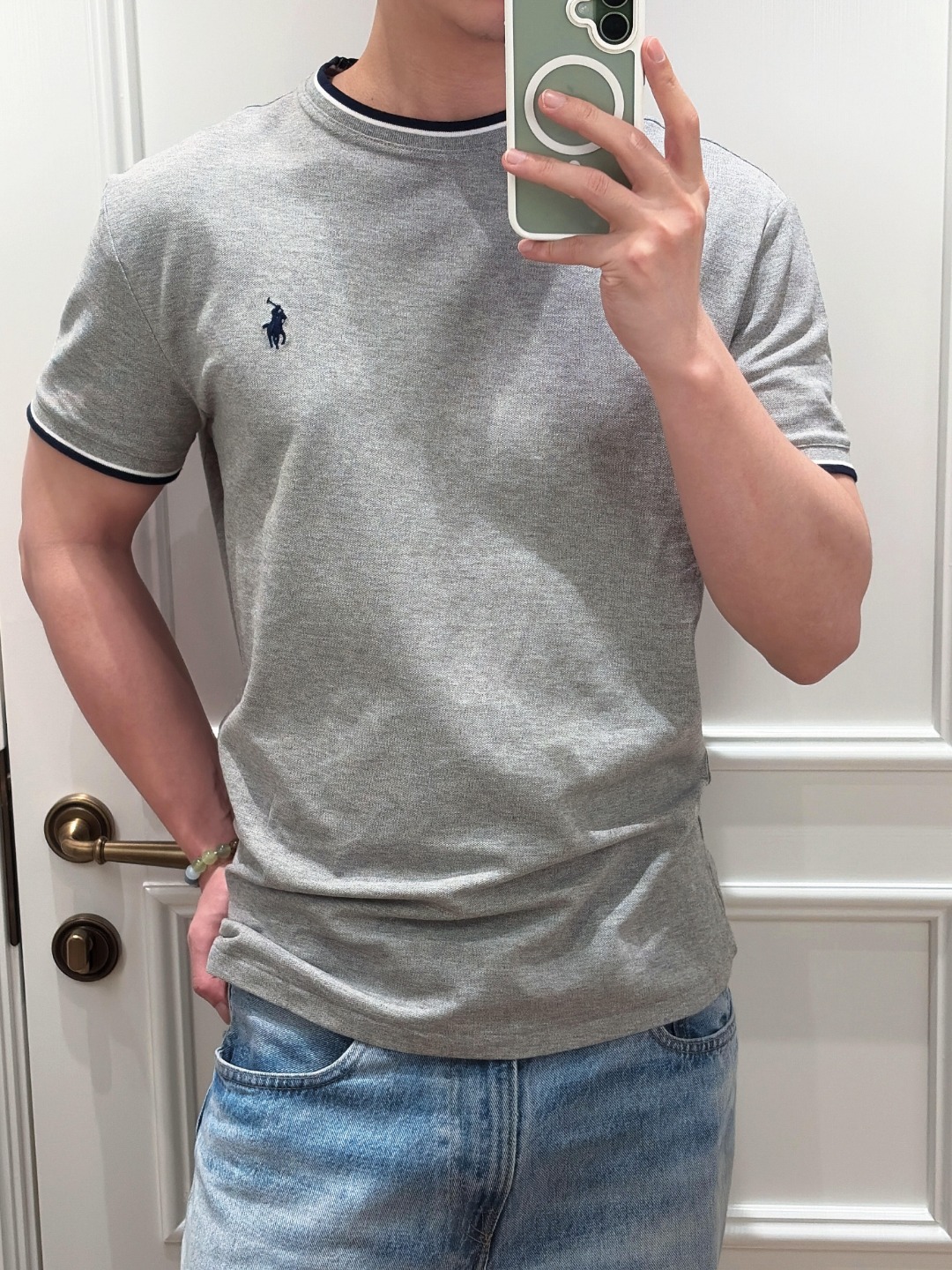 Ralph logo embroidered t-shirt