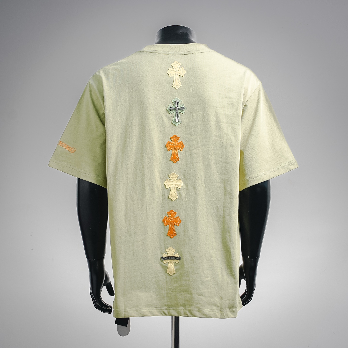 Chrome cross patch t-shirt
