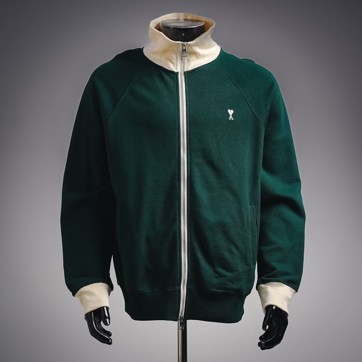 Ami contrast preppy jacket