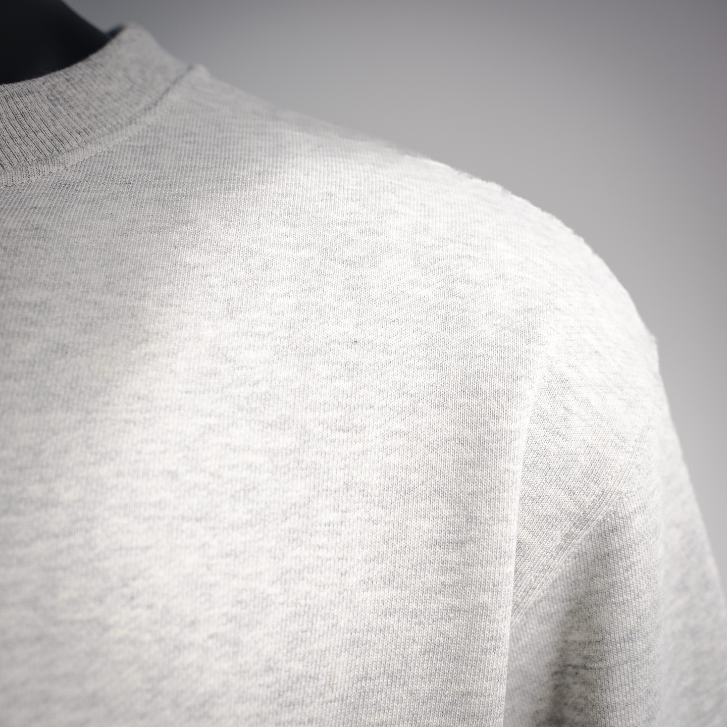 Stone relaxed minimal sweatshirt