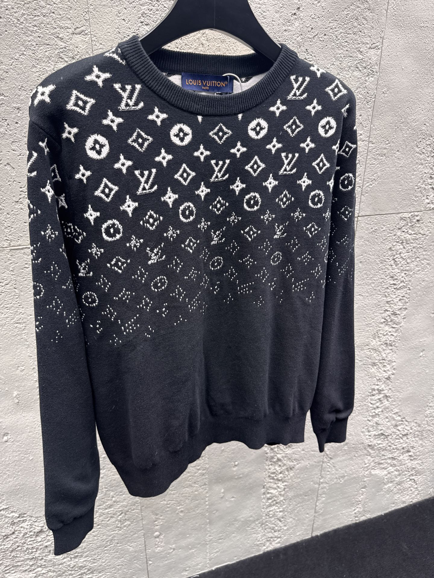 Louis monogram graffiti sweater