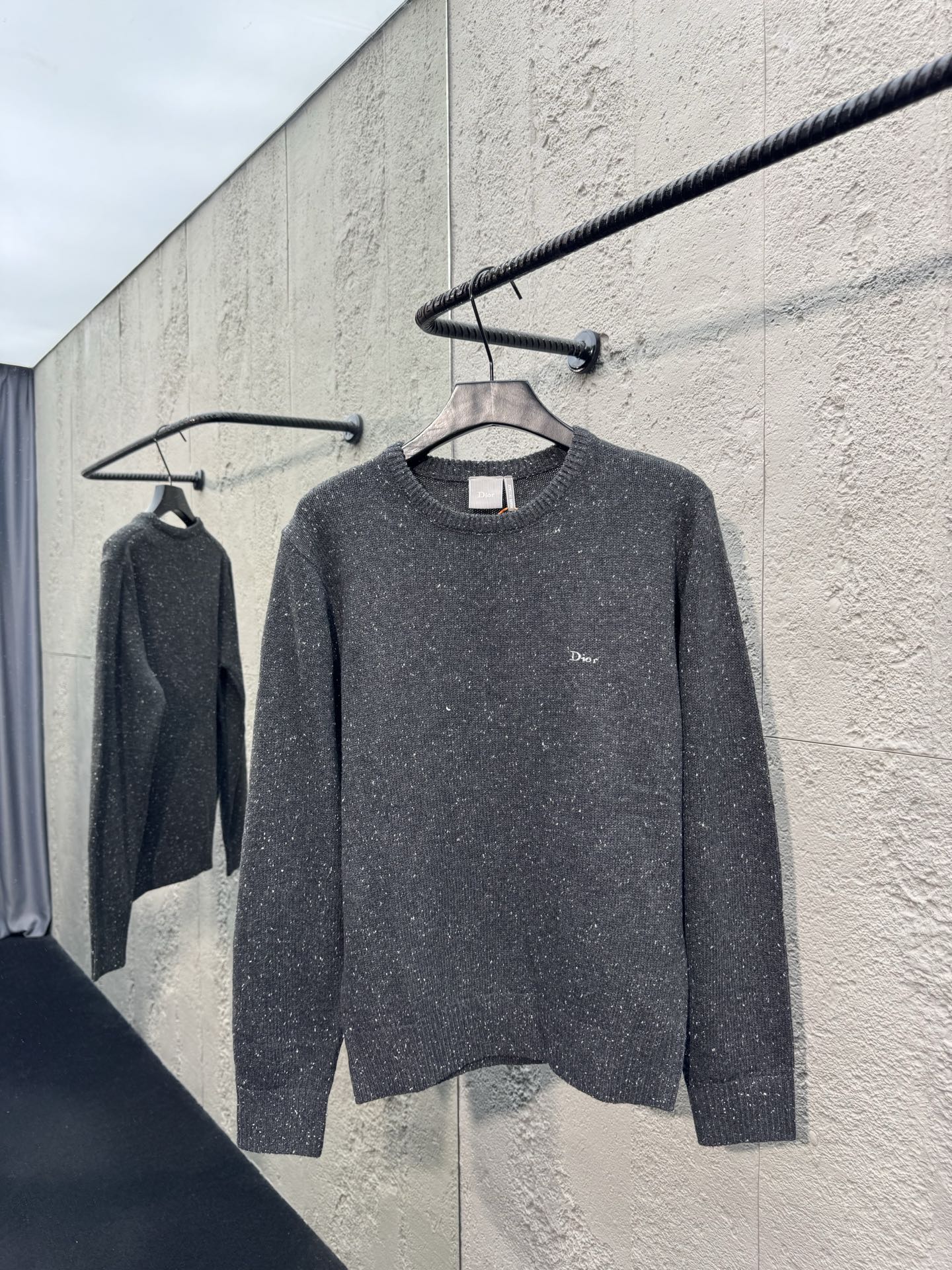 CD melange understated sweater