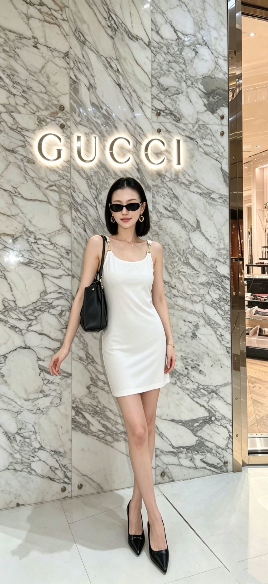 Guc 26ss slip dress