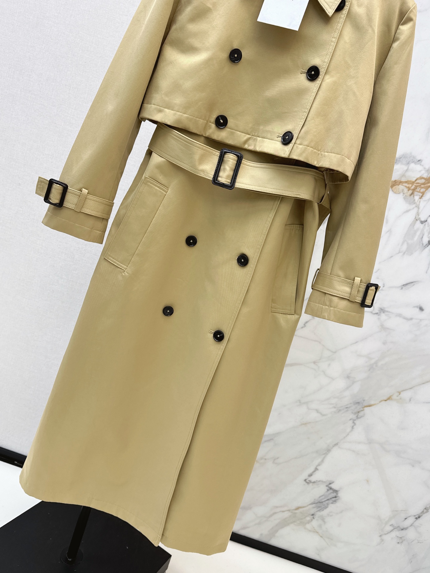 CD 26fw detachable trench coats
