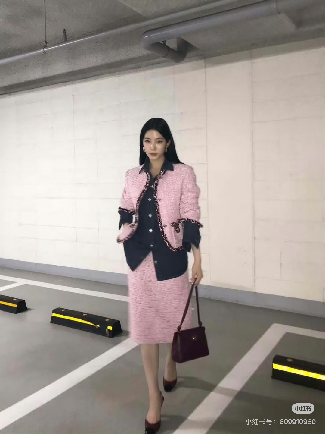 Chan 26fw pencil skirt