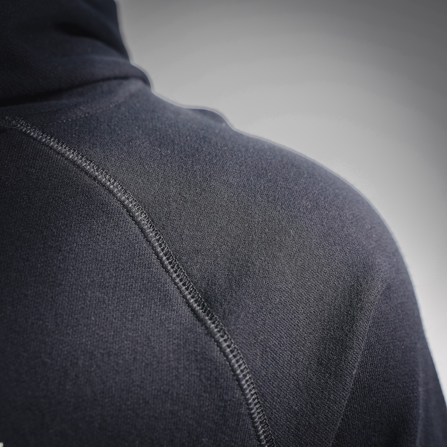 Chrome embroidered hoodie