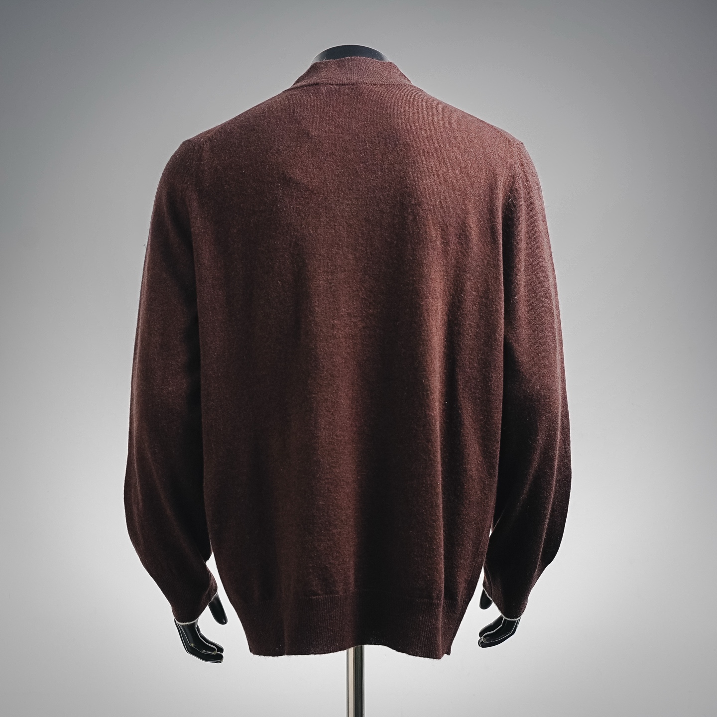 Brunello zip knit sweater