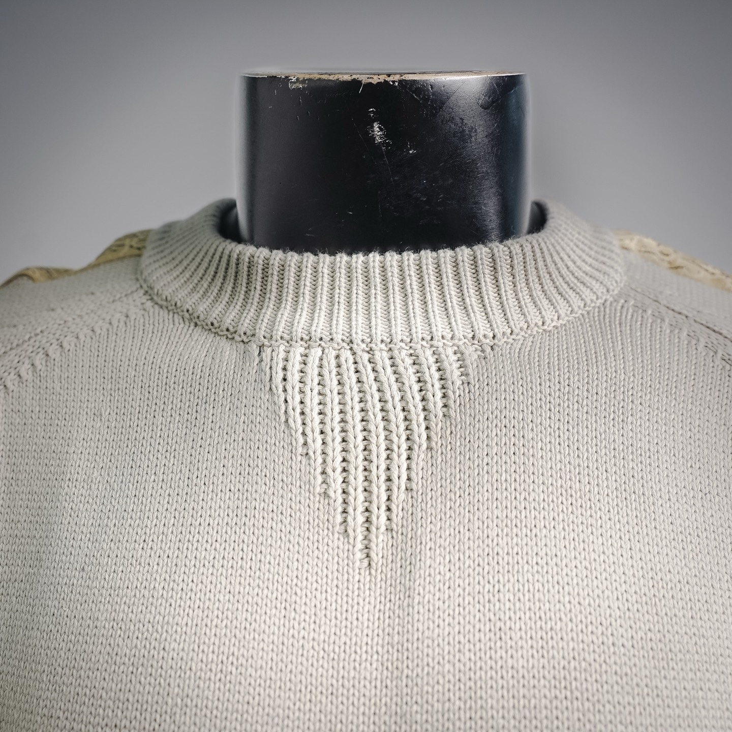 CD jacquard sweater