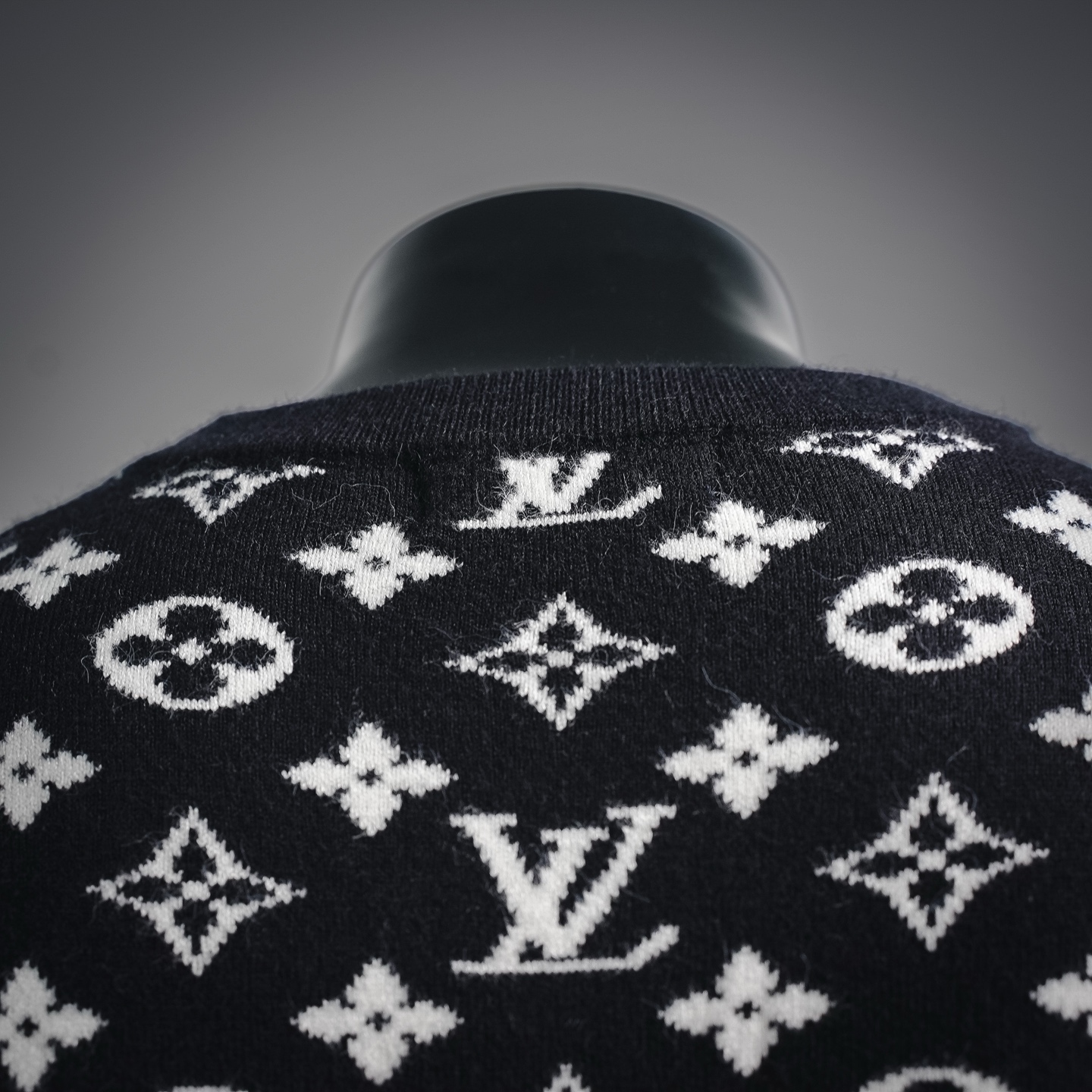 Louis all-over jacquard sweater