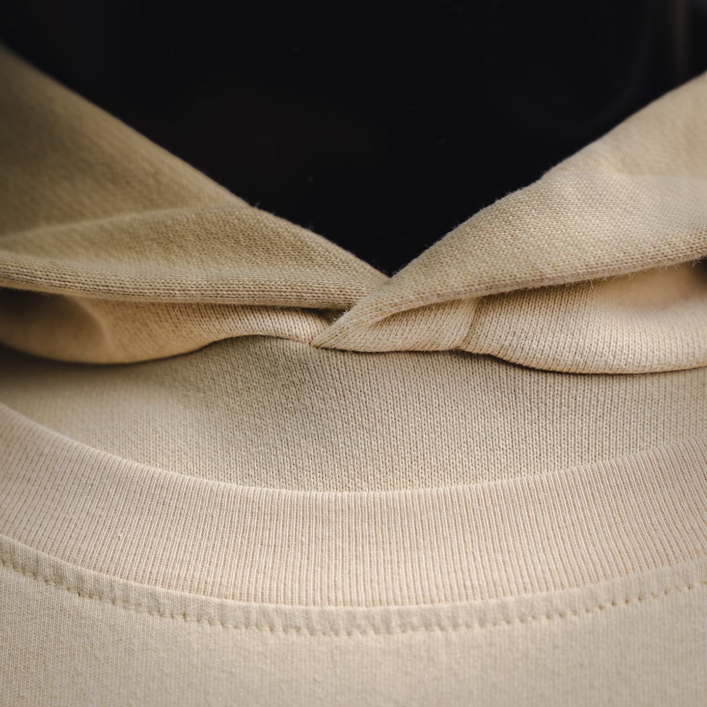 Acne washed layered hoodie