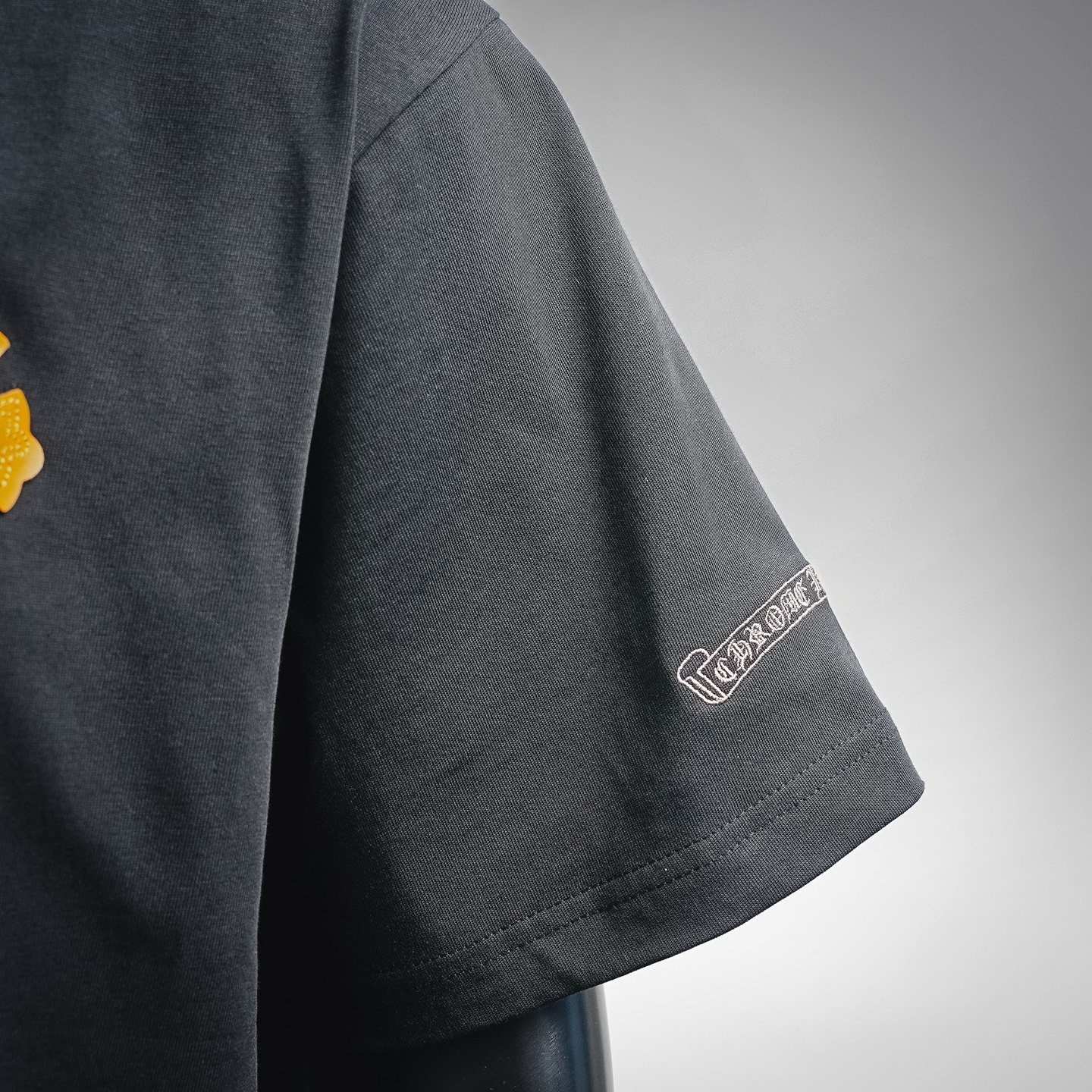 Chrome cross patch t-shirt
