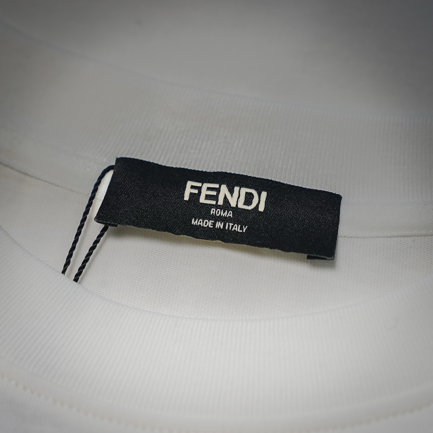 Fend pocket printed t-shirt