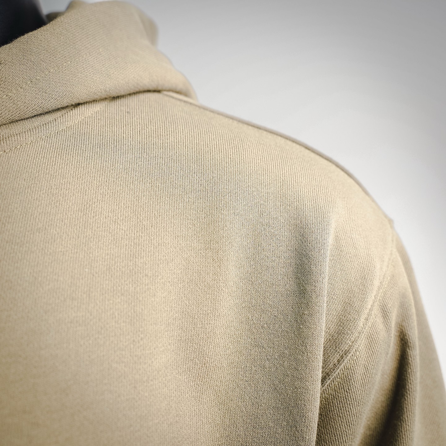 Stone hooded zip-up jacket