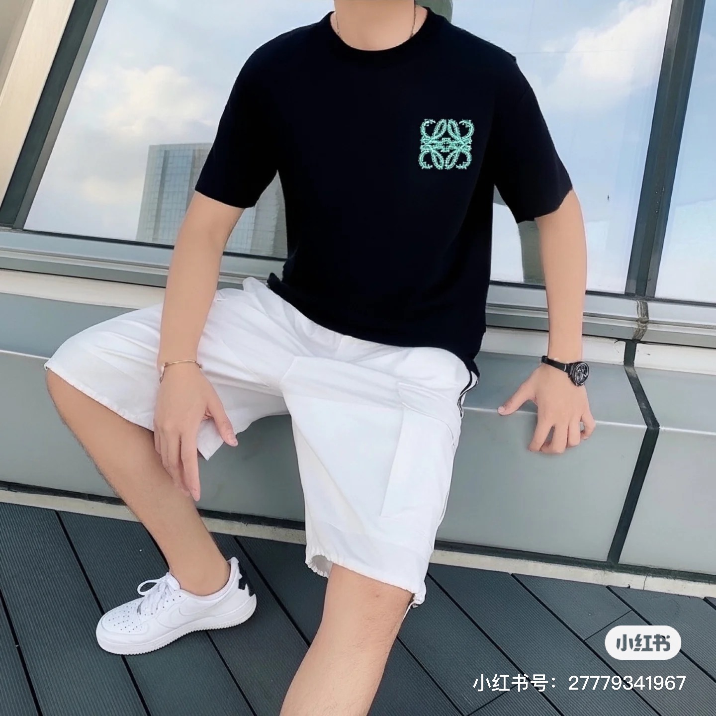Loe embroidery t-shirt