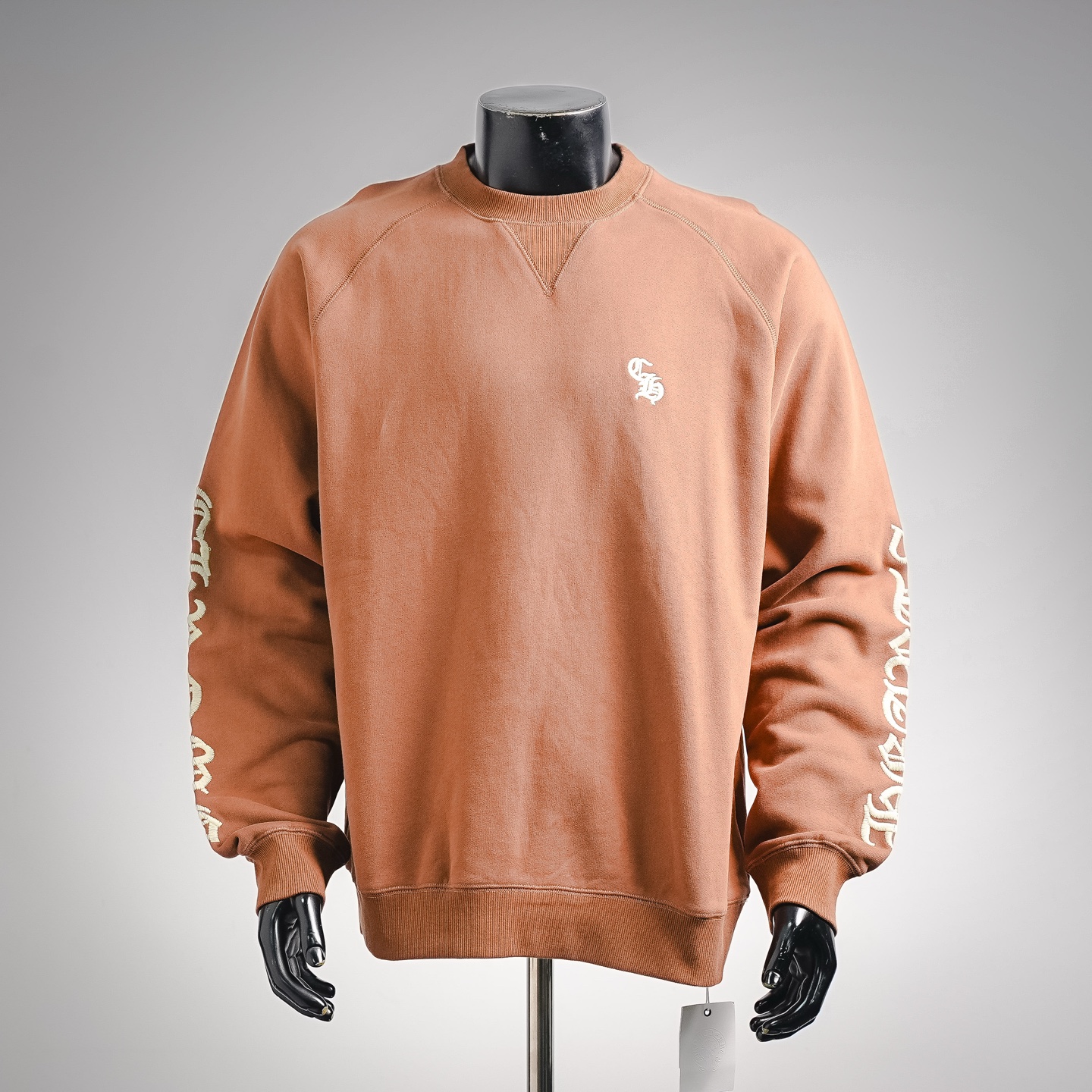 Chrome embroidered sweatshirt