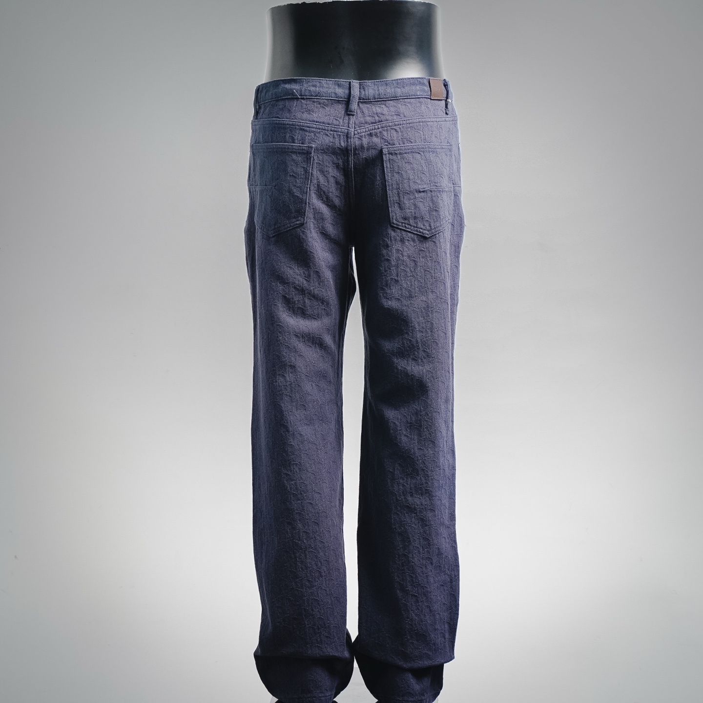 CD all-over jacquard jeans