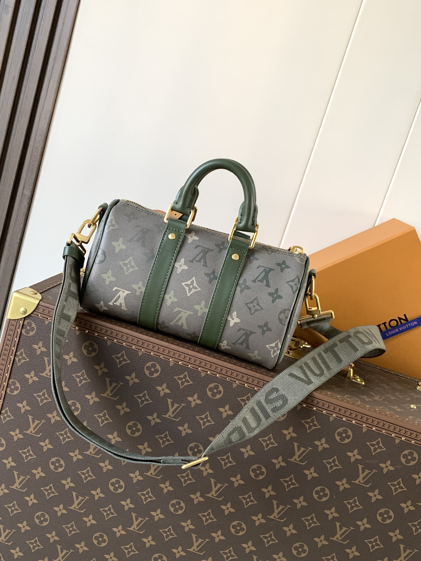 Louis monogram duffle bag