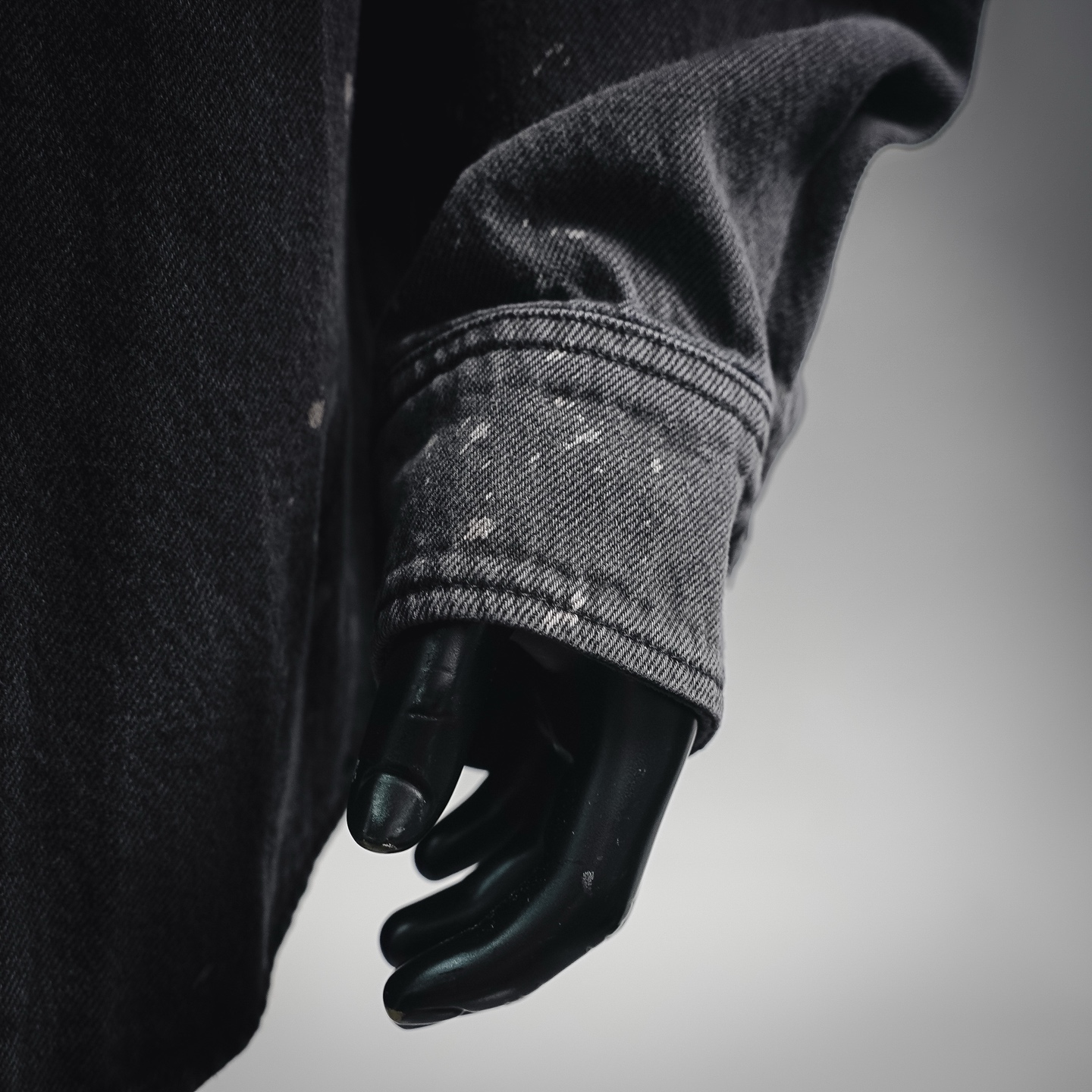 Maison denim long-sleeved shirts