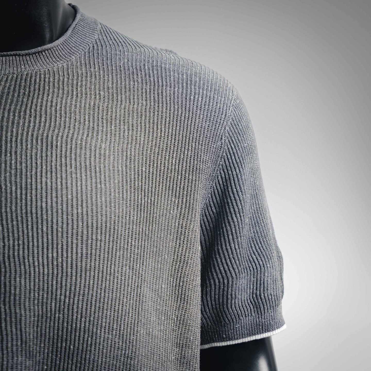 Brunello retro knit shirt