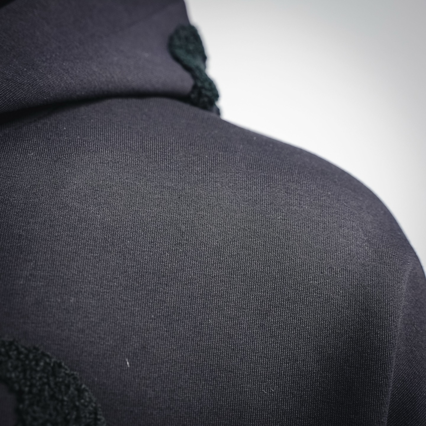 Louis chenille appliqué zip-up jacket