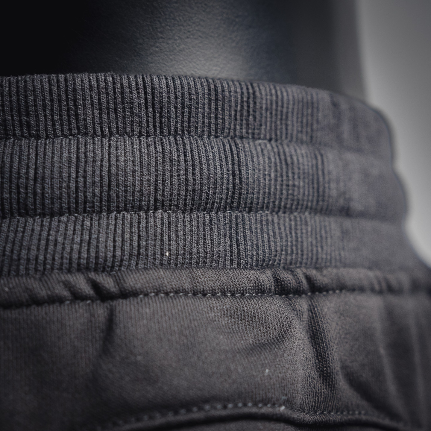 Stone logo badge pants
