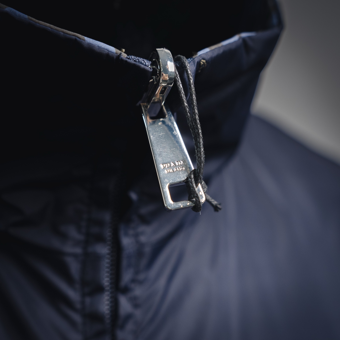 Pra print reversible jacket