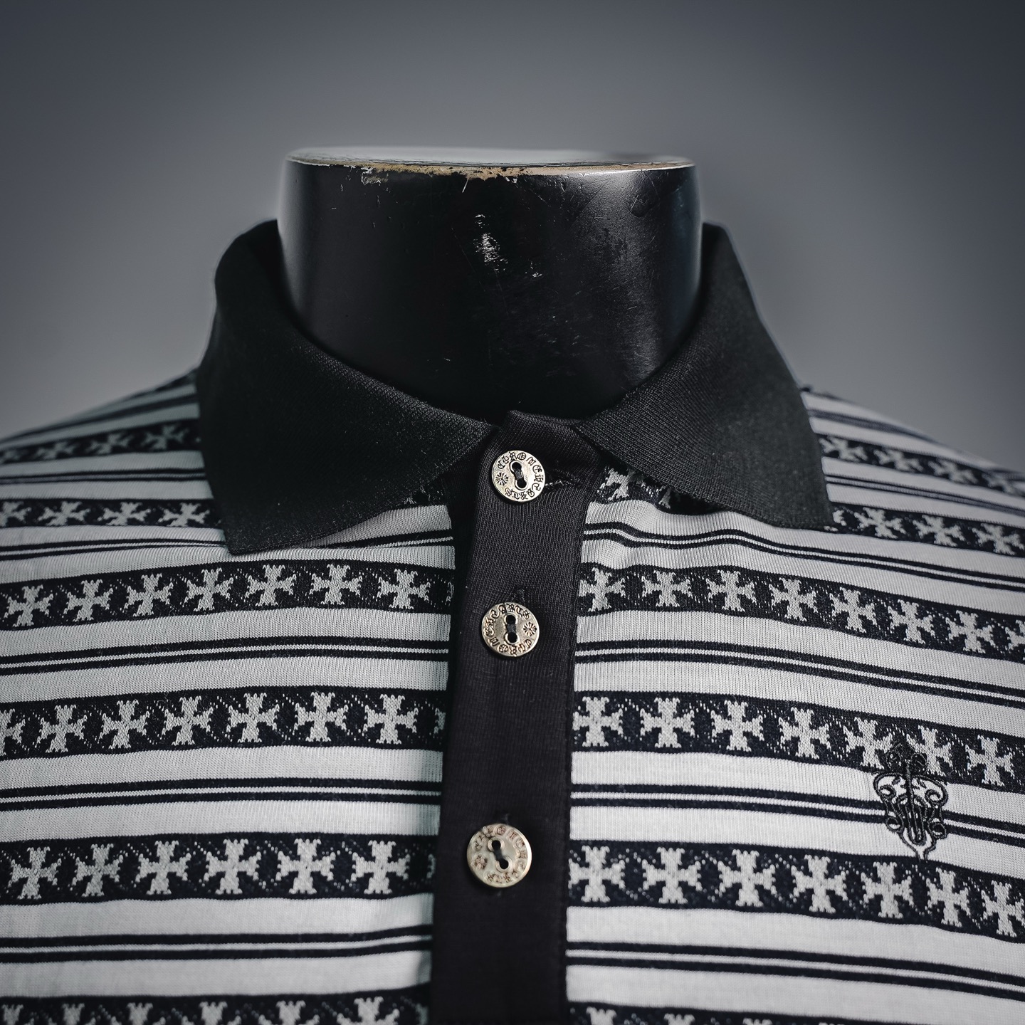 Chrome all-over sweatshirt