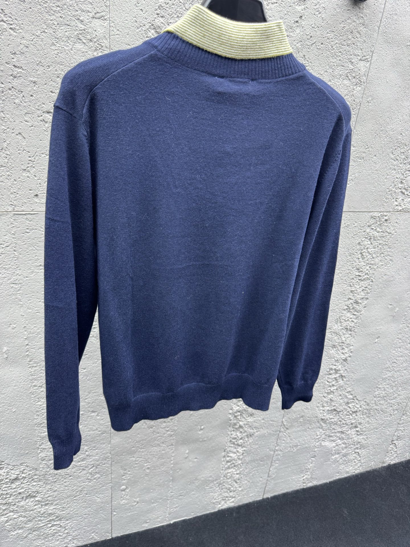 Miu layered preppy sweater