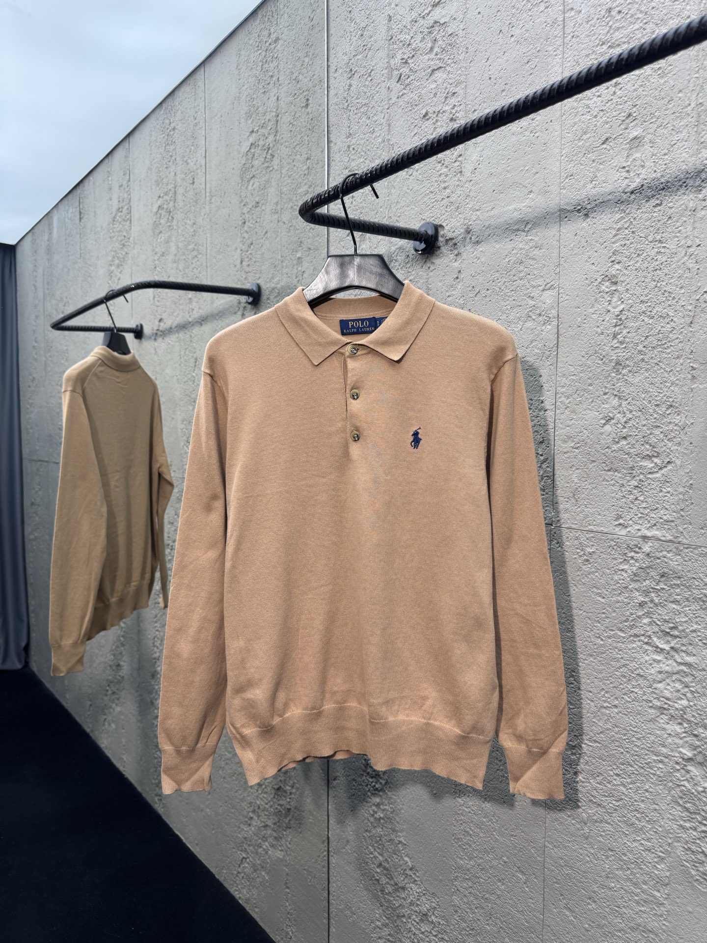 Ralph embroidered knit sweater