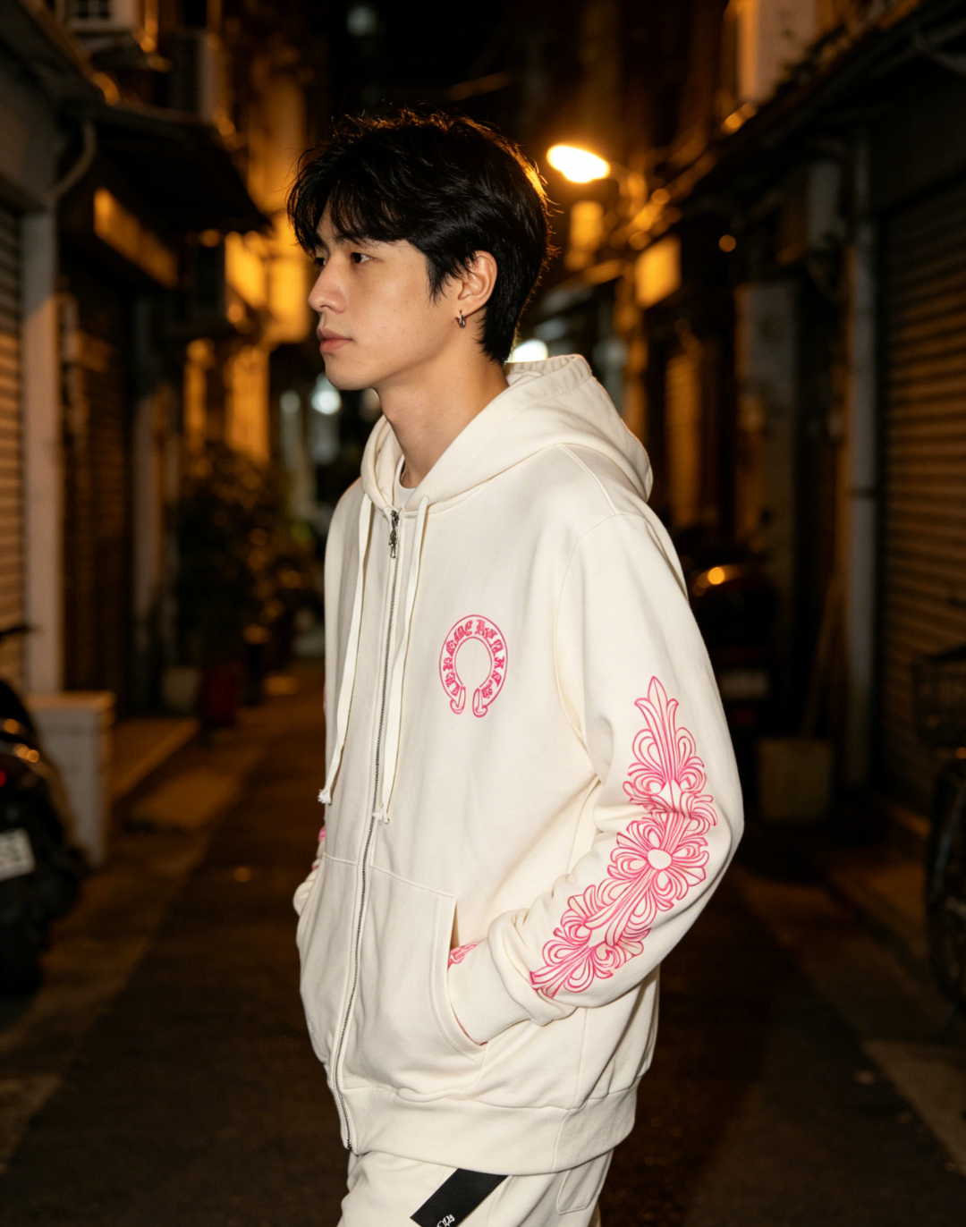 Chrome printed jacket