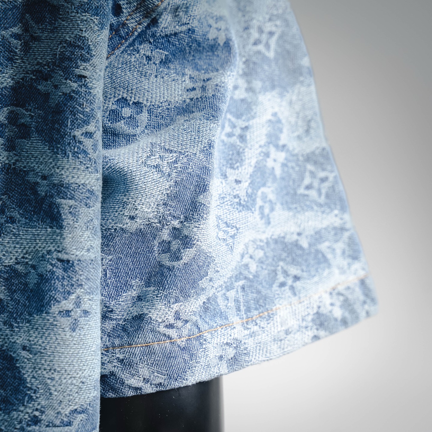 Louis jacquard denim t-shirt