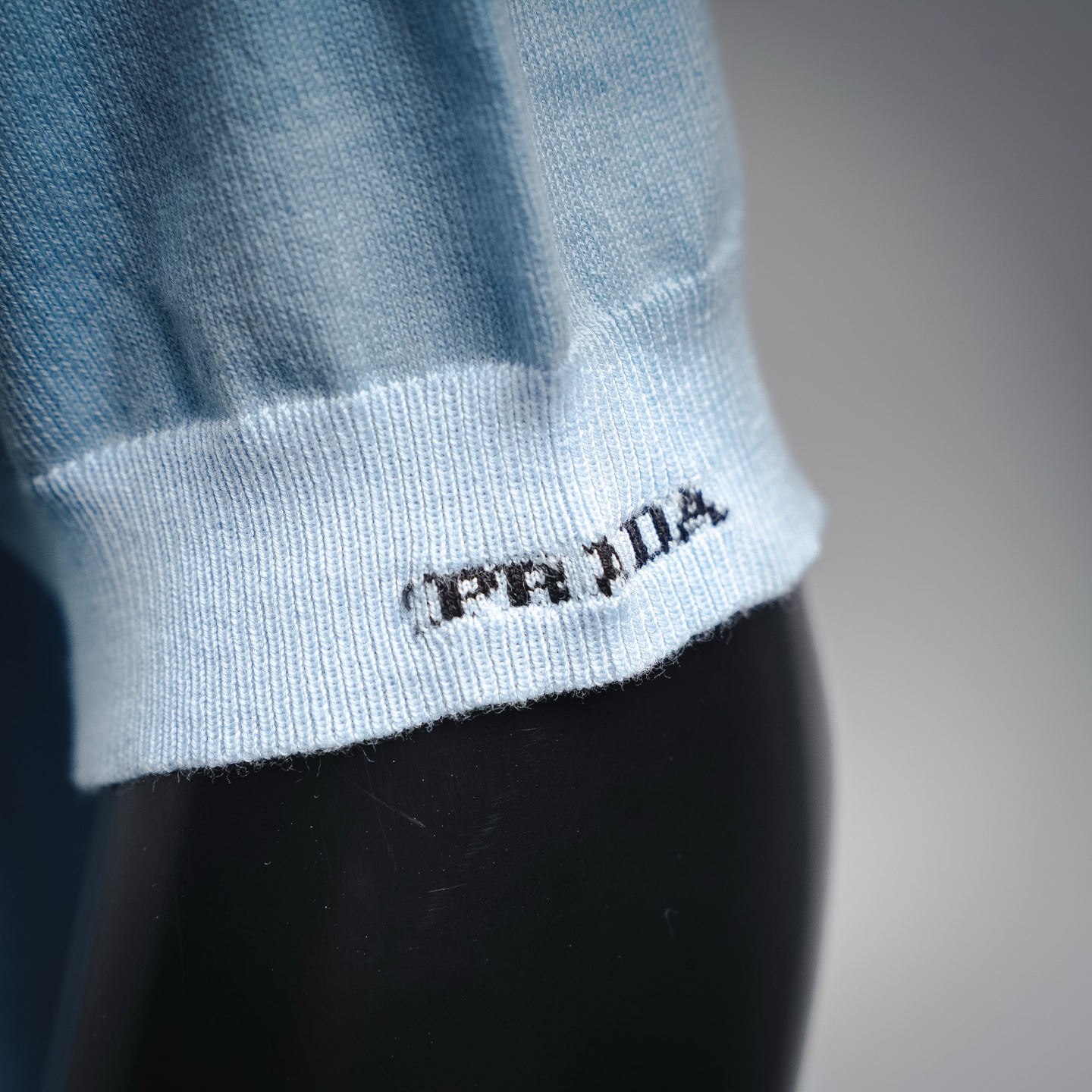 Pra jacquard knit t-shirt