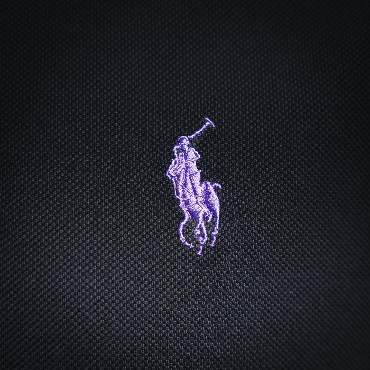 Chrome printed Polo