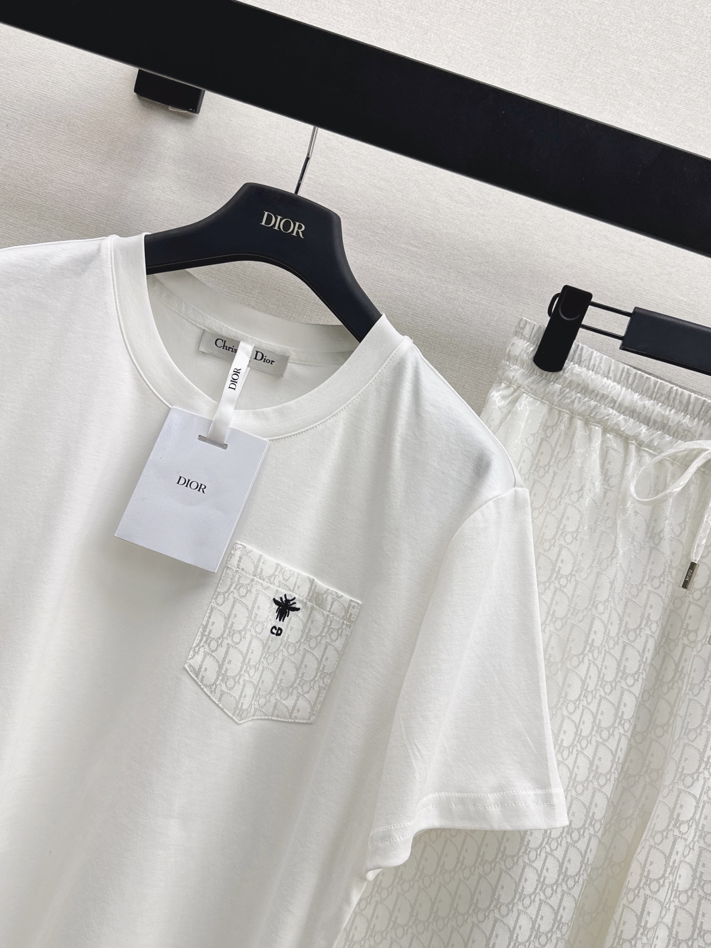 CD 26ss t-shirt wide leg pants set