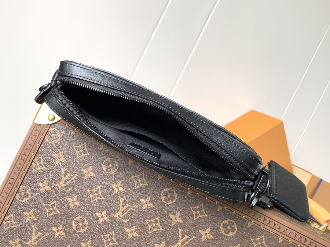 Louis embossed crossbody bag