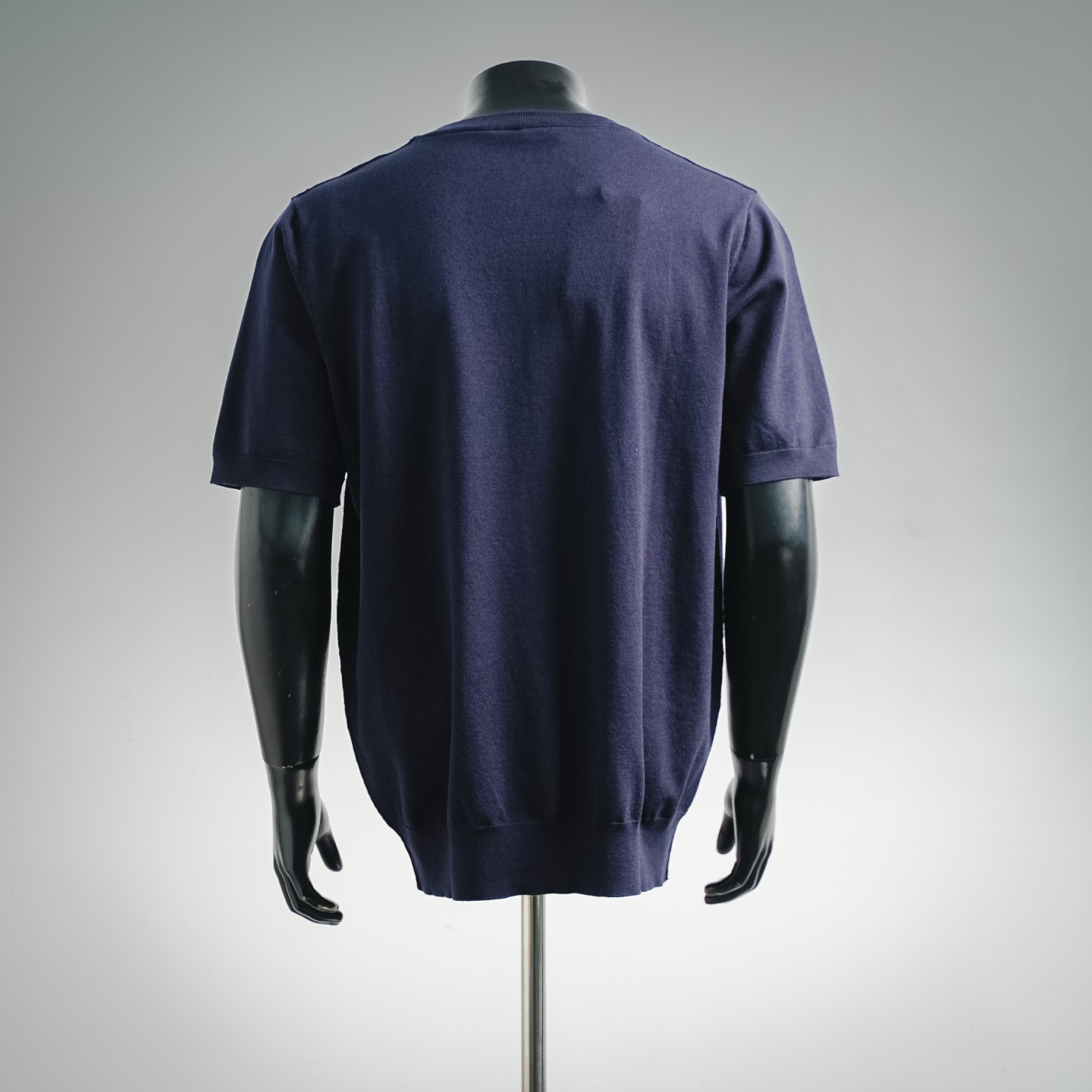 Bur knit embroidered t-shirt