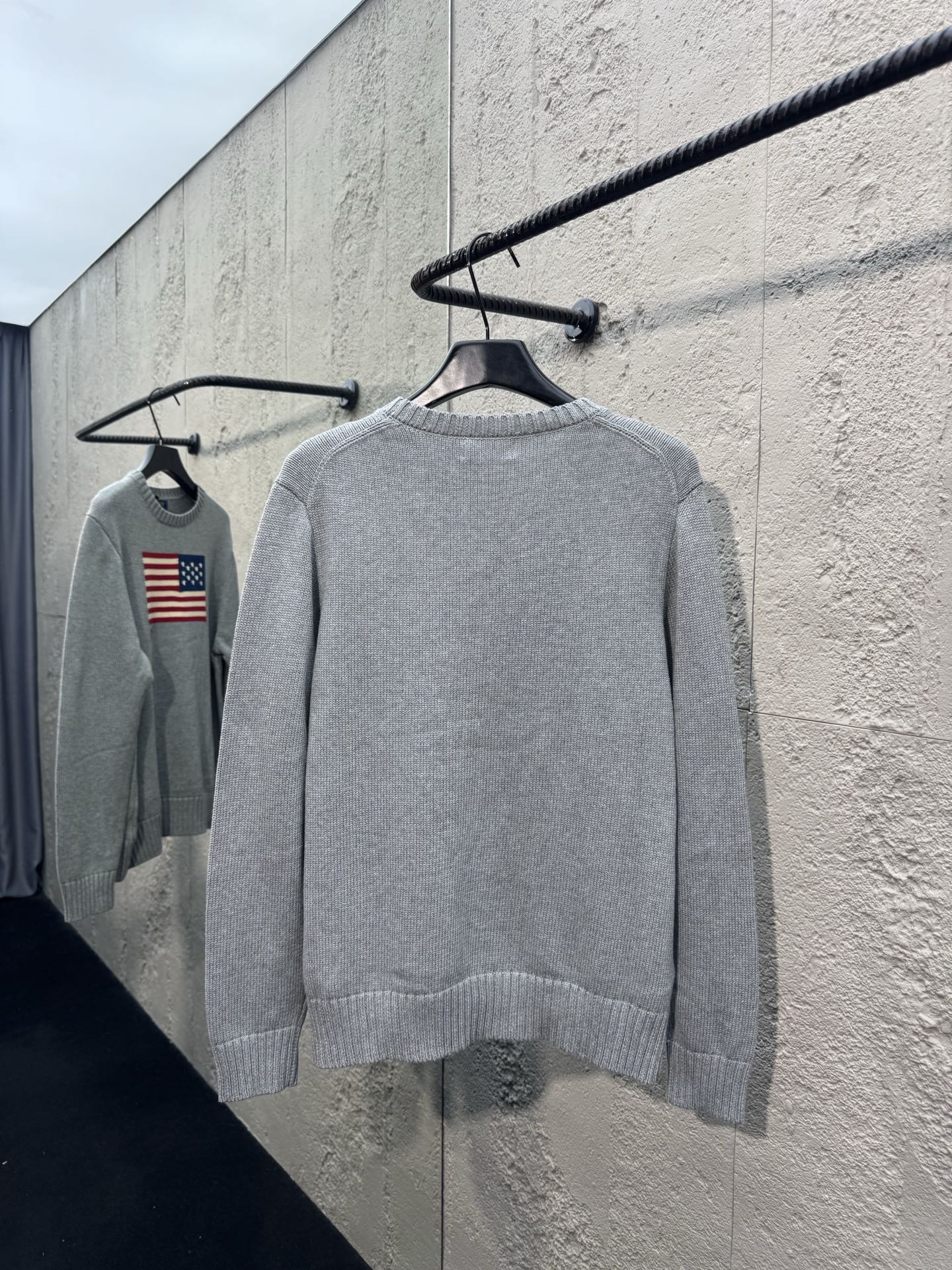Ralph embroidered jacquard sweater